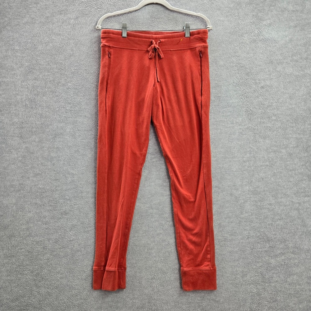 Victoria's Secret Pink Women Activewear Pants L Red Pink Yoga Yoga Legging